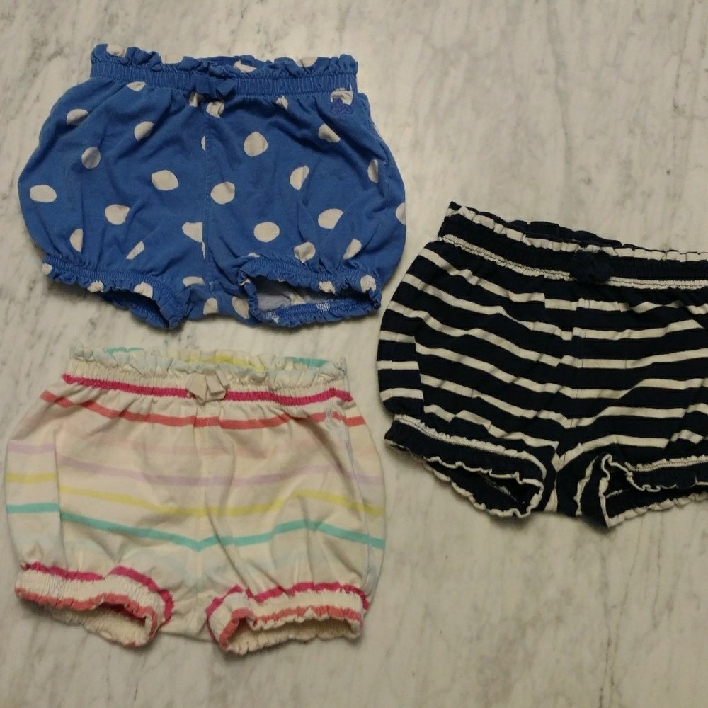 Baby GAP bubble shorts lot